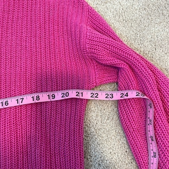 NORDSTROM BP Women’s Pink Sweater Size XS - Picture 5 of 7